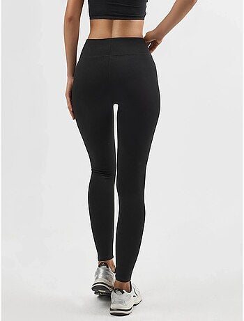 Leggings skinny pull-on de cintura subida busem