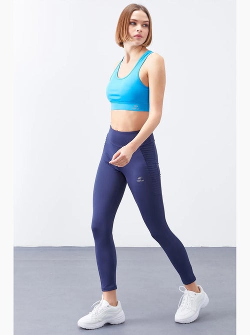Leggings slim fit de cintura subida tommy - Kiabi Leggings slim fit de cintura subida tommy - Kiabi