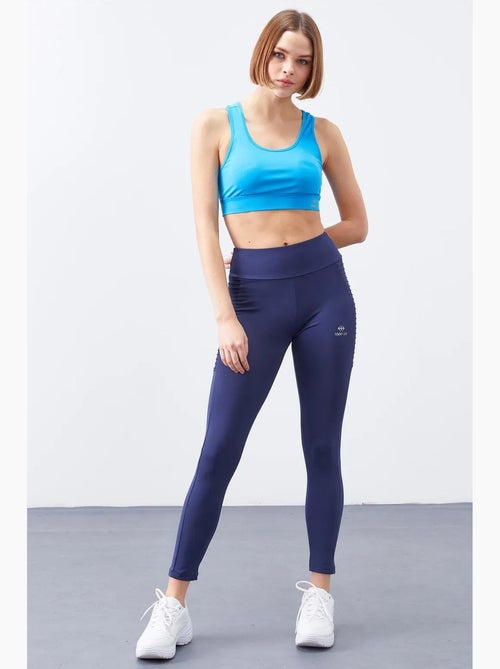 Leggings slim fit de cintura subida tommy - Kiabi Leggings slim fit de cintura subida tommy - Kiabi