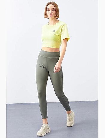 Leggings slim fit de cintura subida tommy
