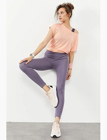 Leggings slim fit de cintura subida tommy