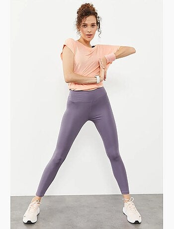 Leggings slim fit de cintura subida tommy