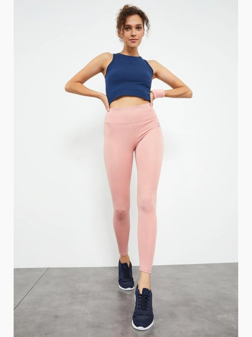 Leggings slim fit de cintura subida tommy - Kiabi Leggings slim fit de cintura subida tommy - Kiabi