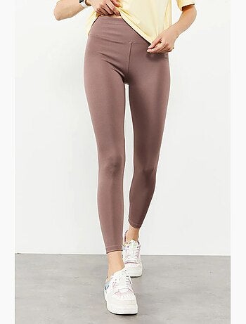 Leggings slim fit de cintura subida tommy