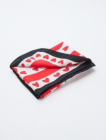 Lenço (65x65 cm) 'Agathe Sorlet x Kiabi' - Dia dos Namorados