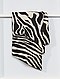     Lenço com estampado zebra vista 2
