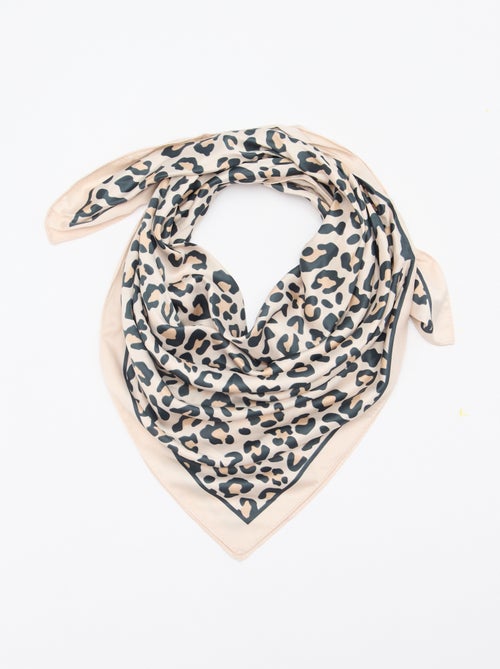 Lenço de cetim fantasia (65x65 cm) - Kiabi