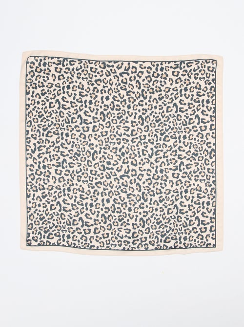 Lenço de cetim fantasia (65x65 cm) - Kiabi