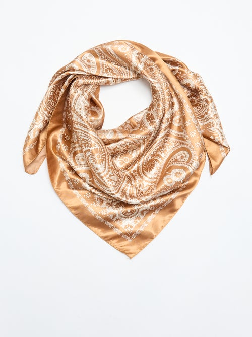 Lenço estampado 'arabescos' - Kiabi