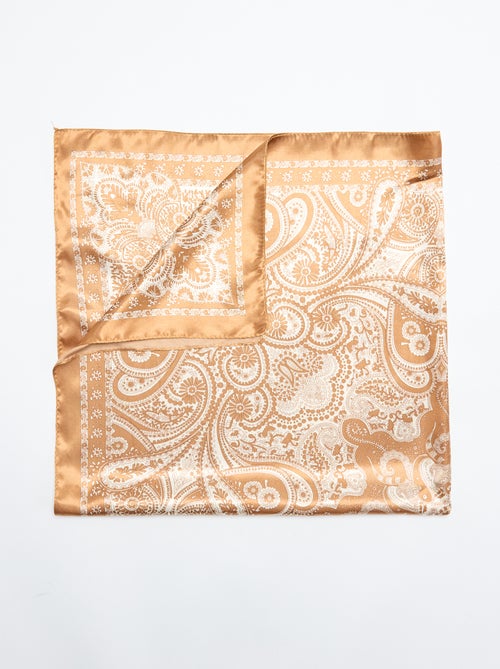 Lenço estampado 'arabescos' - Kiabi