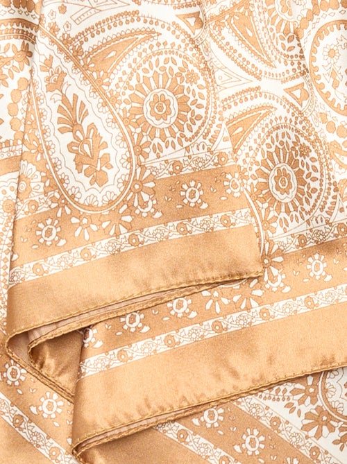 Lenço estampado 'arabescos' - Kiabi