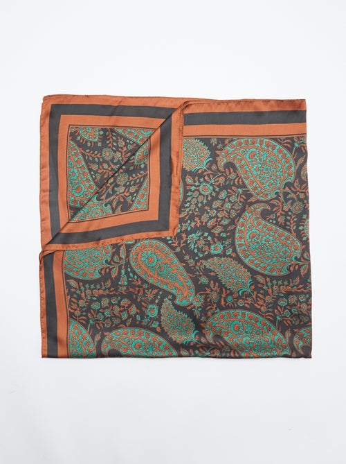 Lenço estampado 'arabescos' - Kiabi