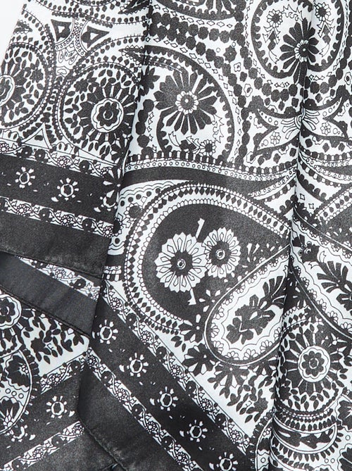 Lenço estampado 'arabescos' - Kiabi