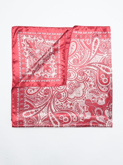 Lenço estampado 'arabescos' - Kiabi