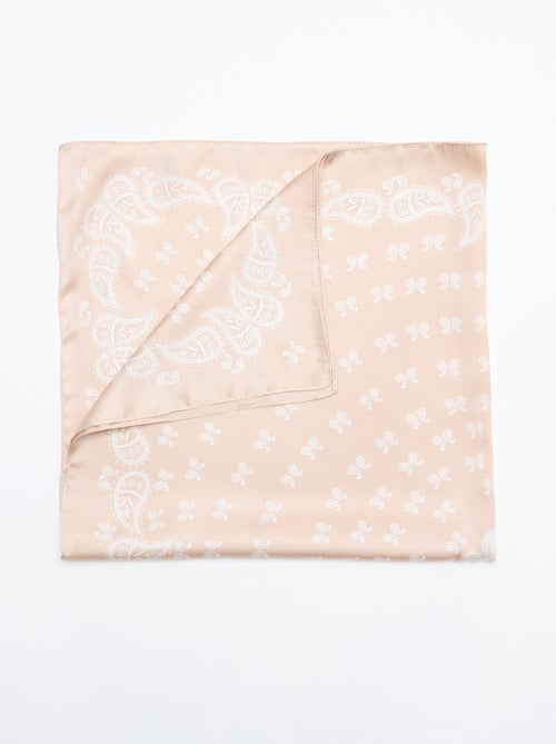 Lenço estampado \'bandana\' - Kiabi