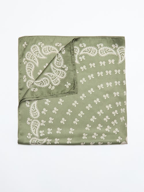 Lenço estampado \'bandana\' - Kiabi