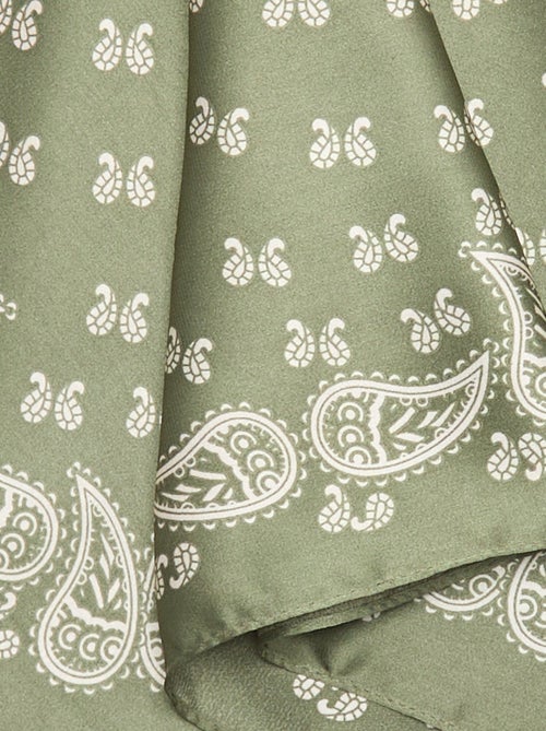 Lenço estampado \'bandana\' - Kiabi