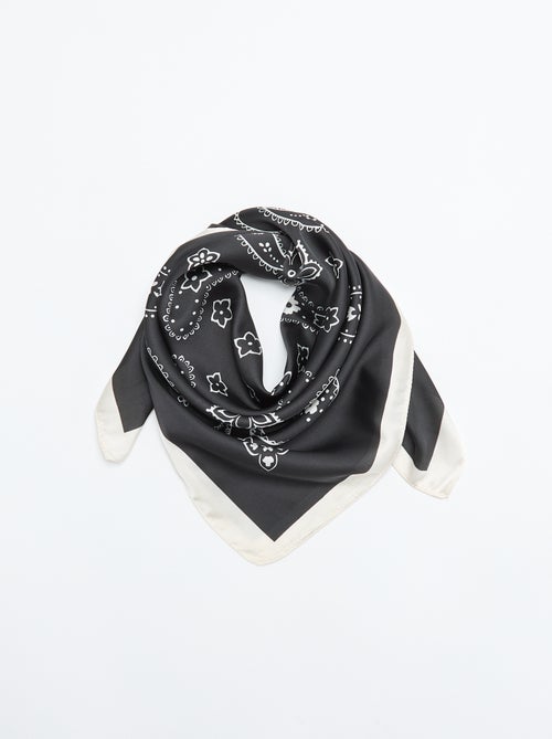 Lenço estampado \'bandana\' - Kiabi