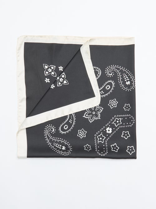 Lenço estampado \'bandana\' - Kiabi