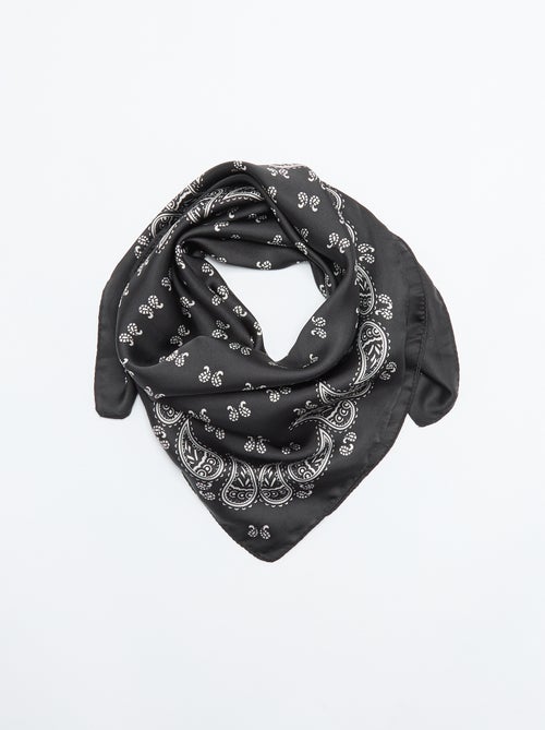 Lenço estampado \'bandana\' - Kiabi