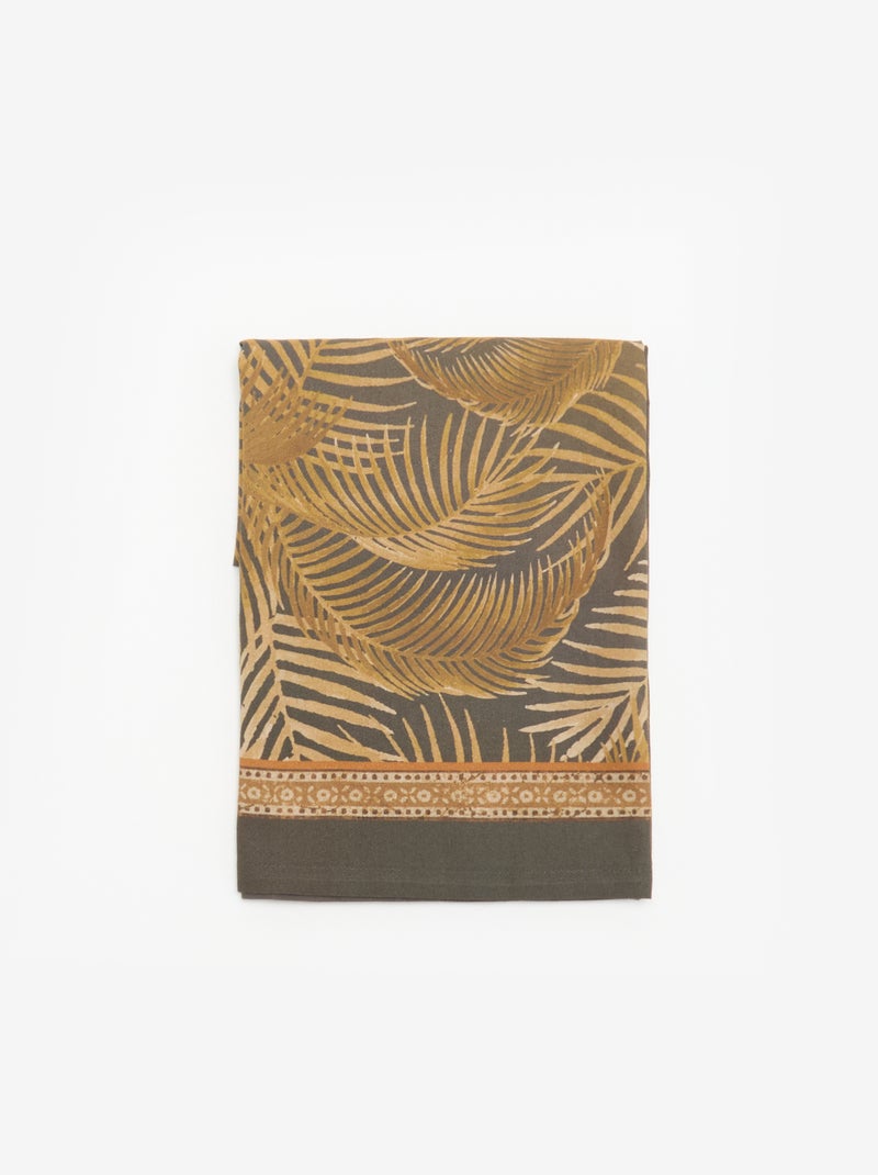 Lenço estampado Castanho - Kiabi