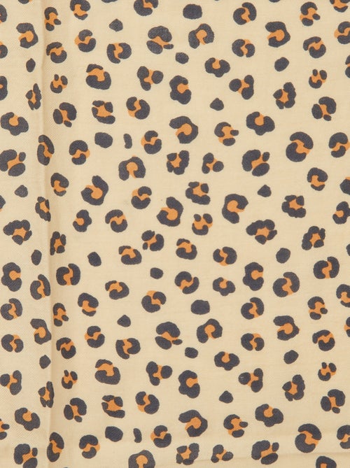 Lenço grande estampado - Kiabi