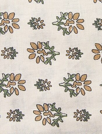 Lenço grande estampado