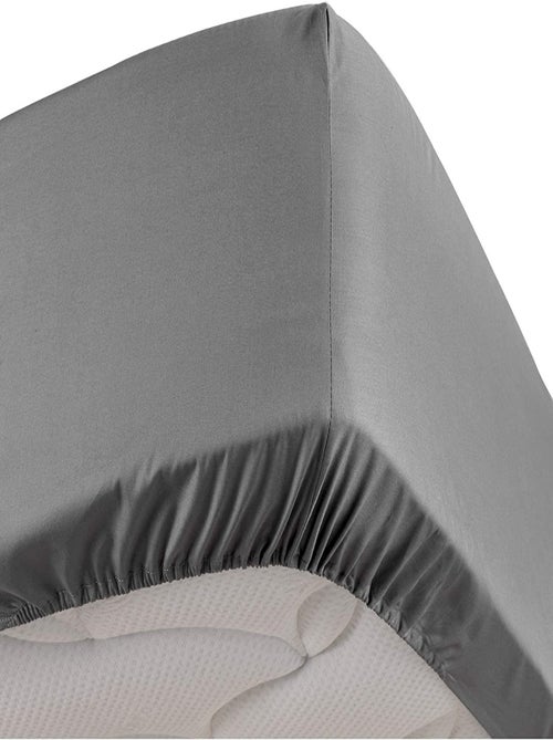 Lençóis com elástico percal de algodão lia promo linge - Kiabi Lençóis com elástico percal de algodão lia promo linge - Kiabi