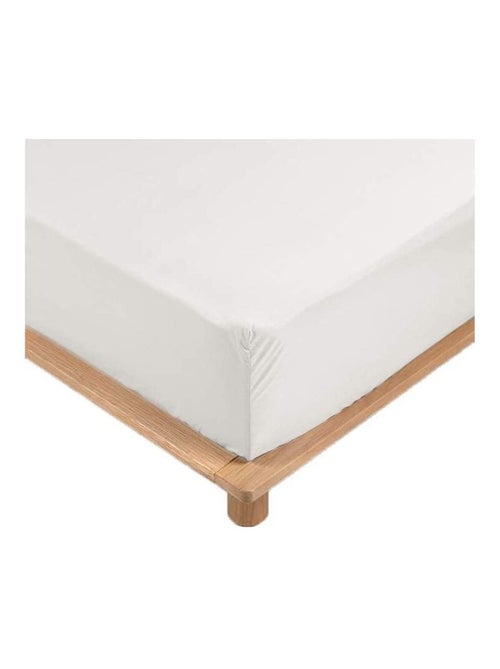 Lençóis com elástico percal de algodão lia promo linge - Kiabi Lençóis com elástico percal de algodão lia promo linge - Kiabi