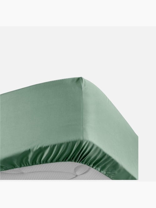Lençóis com elástico percal de algodão lia promo linge - Kiabi Lençóis com elástico percal de algodão lia promo linge - Kiabi