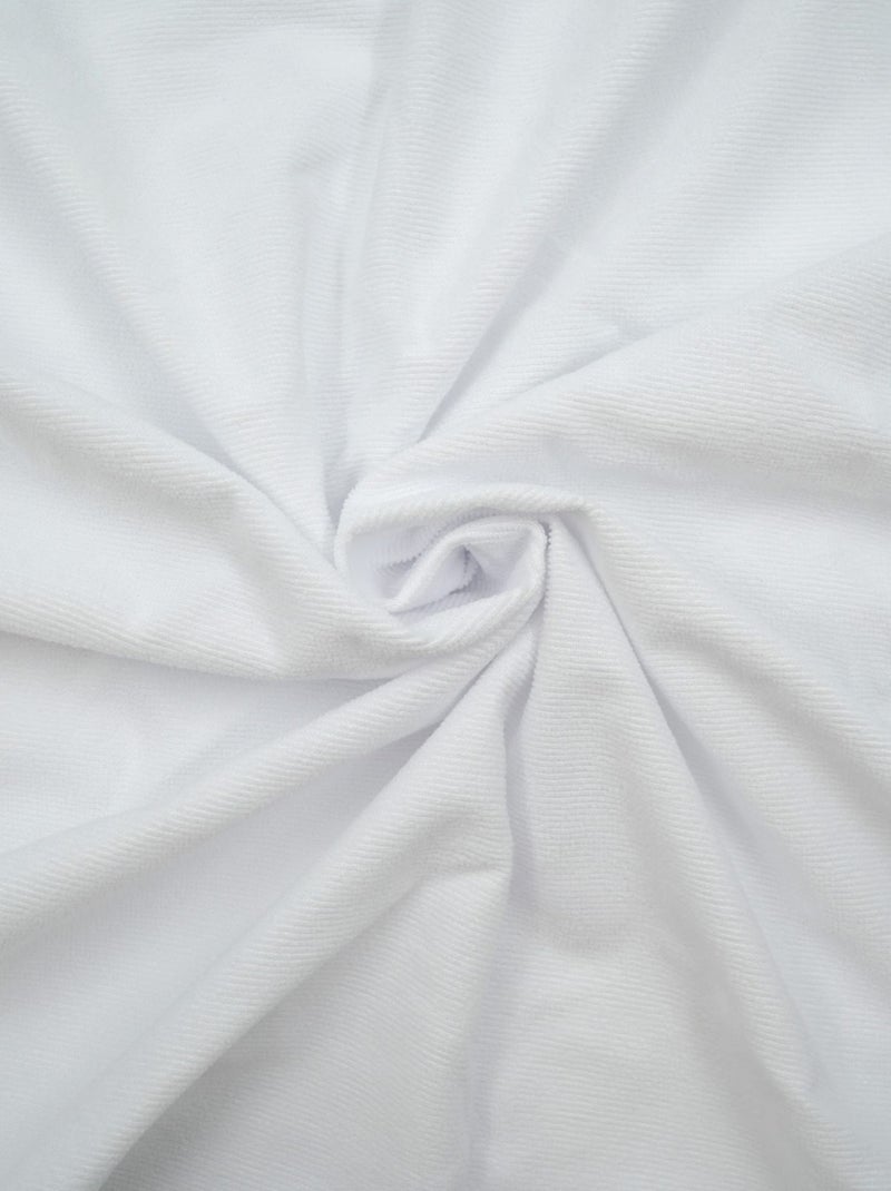 Lençol anti-ácaros impermeável Branco - Kiabi