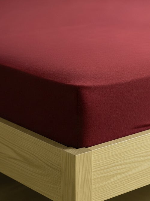 Lençol-capa liso 140 x 200 cm - Kiabi