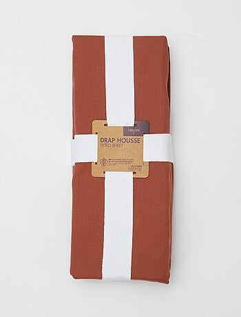 Lençol-capa liso 140 x 200 cm