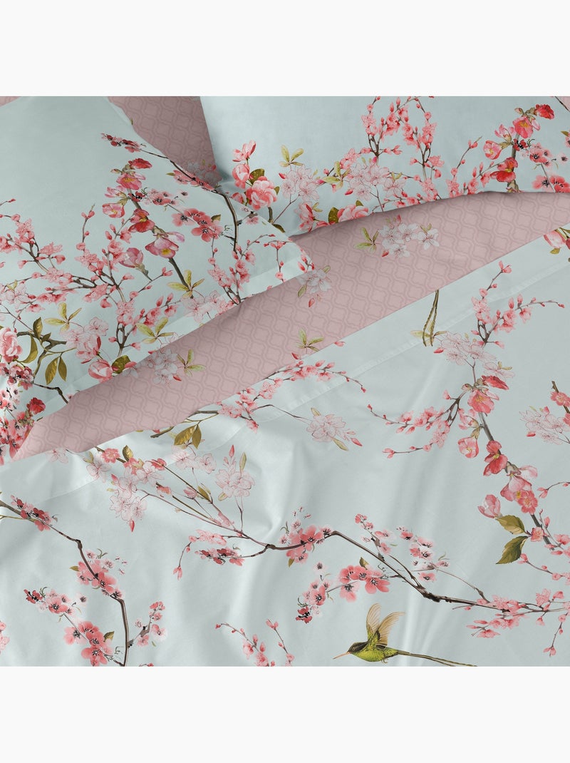 Lençol Chinoiserie "Happyfriday" Multicolorido - Kiabi