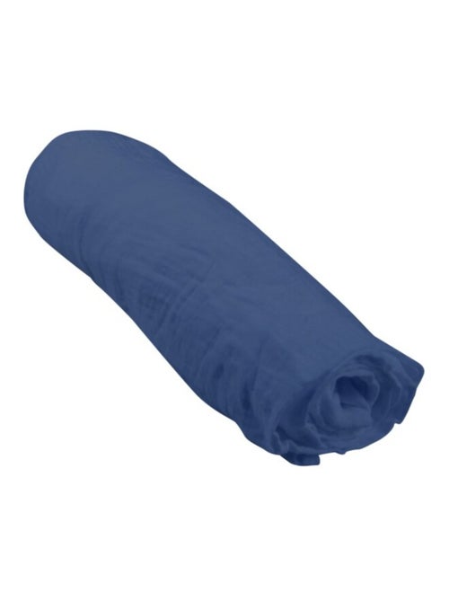 Lençol com elástico gaze de algodão alia promo linge - Kiabi Lençol com elástico gaze de algodão alia promo linge - Kiabi