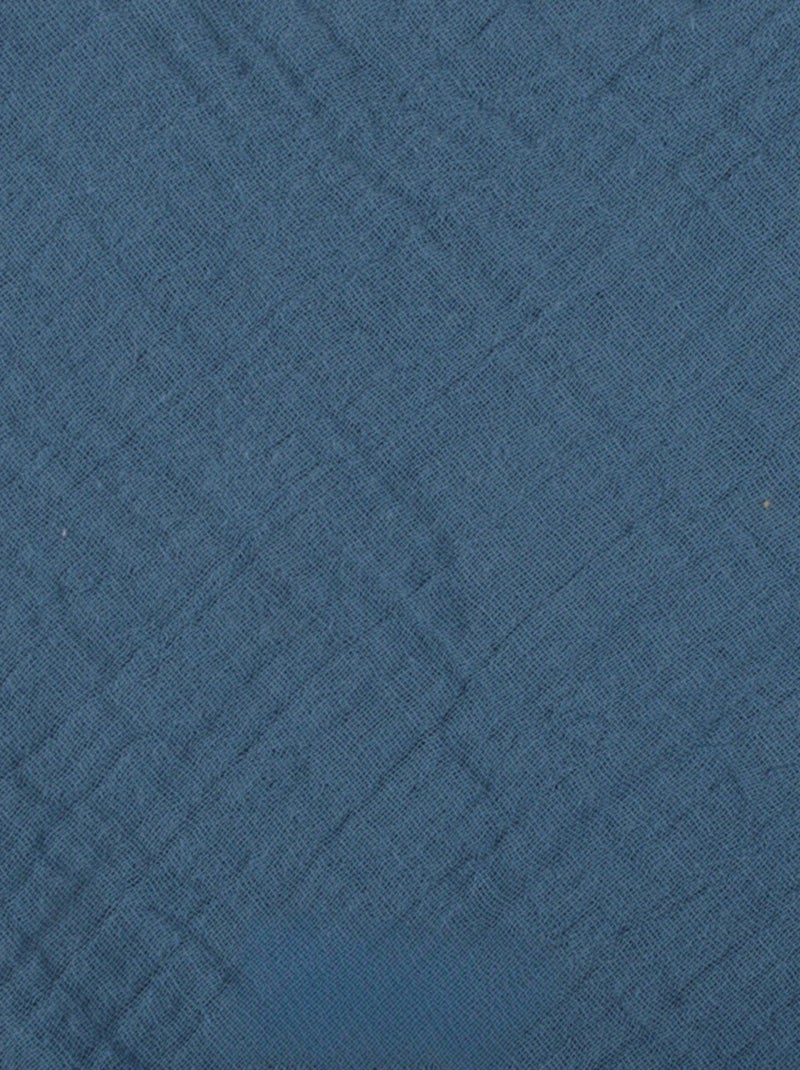 Lençol com elástico gaze de algodão alia promo linge Azul - Kiabi