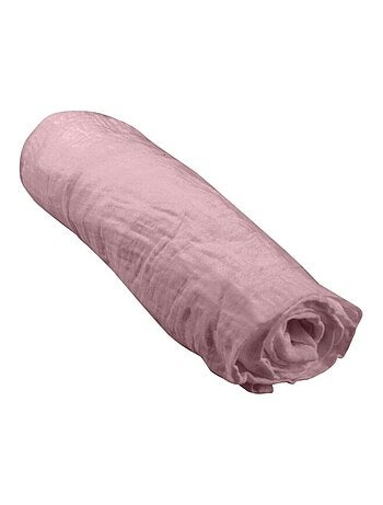 Lençol com elástico gaze de algodão alia promo linge