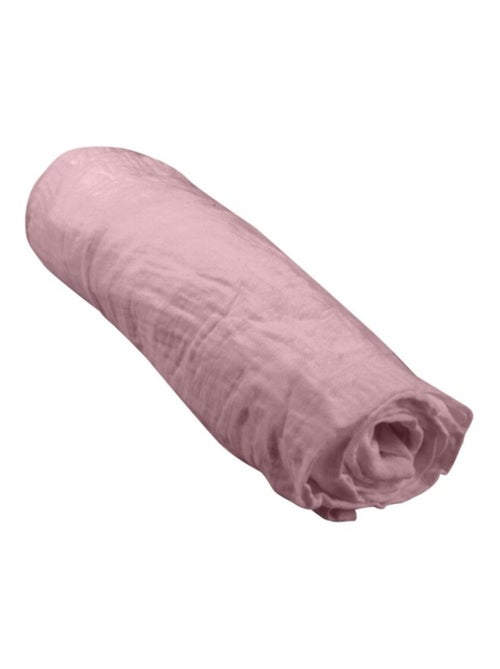 Lençol com elástico gaze de algodão alia promo linge - Kiabi Lençol com elástico gaze de algodão alia promo linge - Kiabi