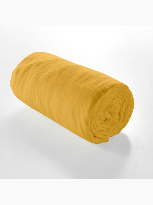 Lençol com elástico gaze de algodão douceur d'intérieur - Kiabi