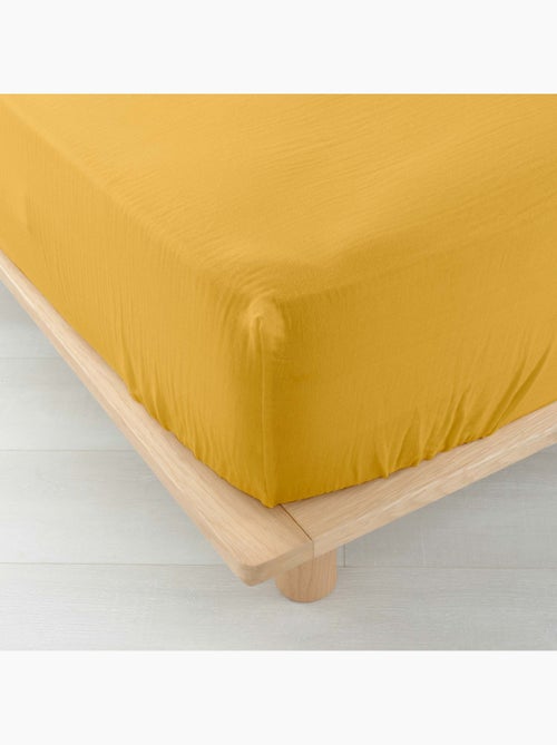 Lençol com elástico gaze de algodão douceur d'intérieur - Kiabi