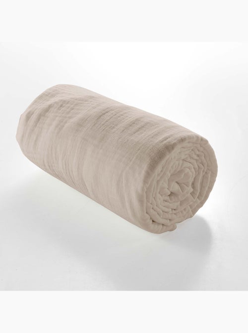 Lençol com elástico gaze de algodão douceur d'intérieur - Kiabi
