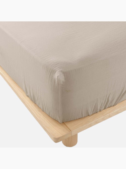 Lençol com elástico gaze de algodão douceur d'intérieur - Kiabi