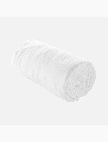 Lençol com elástico gaze de algodão douceur d'intérieur