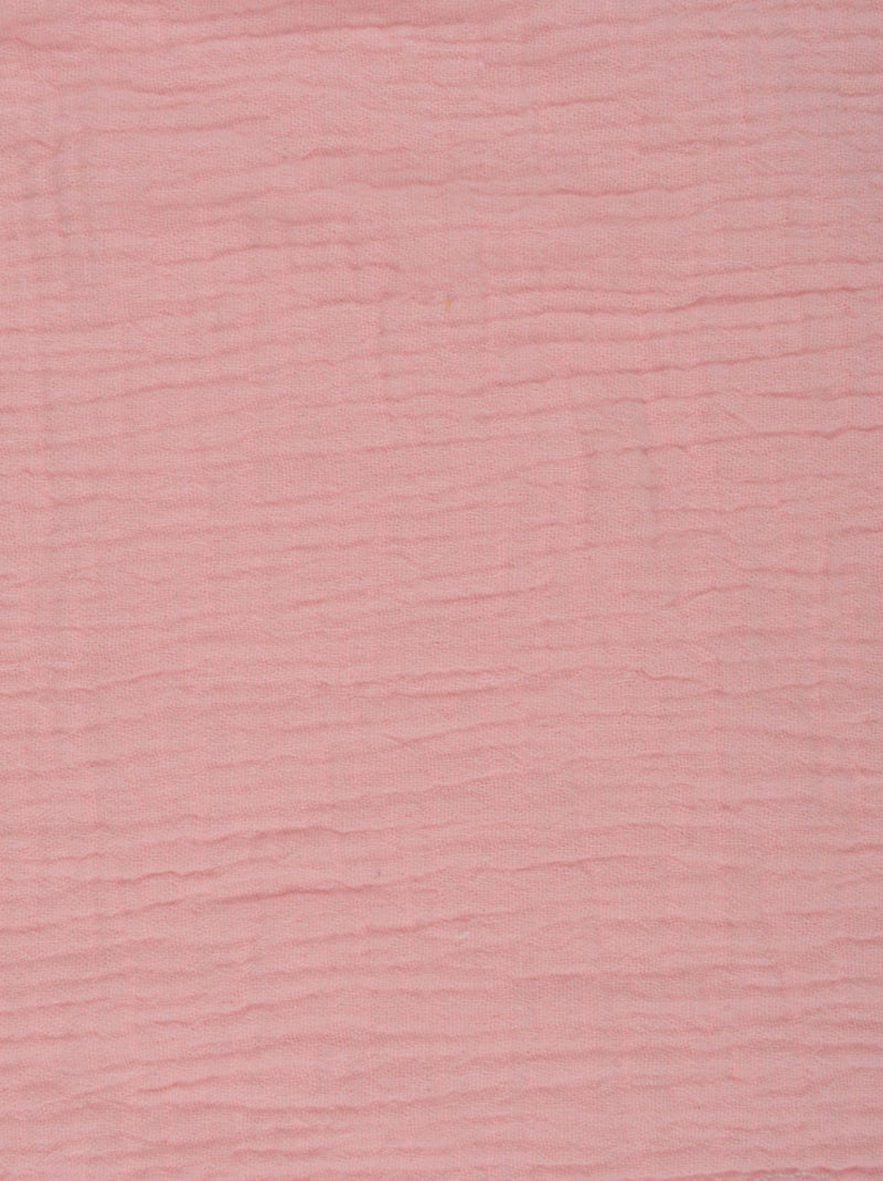 Lençol com elástico gaze de algodão douceur d'intérieur Rosa-claro - Kiabi