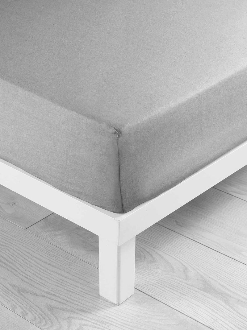 Lençol com elástico microfibra oscar douceur d'intérieur Cinza - Kiabi