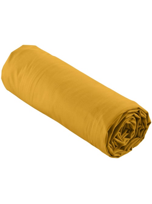 Lençol com elástico percal de algodão percale douceur d'intérieur - Kiabi Lençol com elástico percal de algodão percale douceur d'intérieur - Kiabi