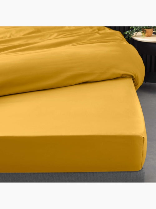 Lençol com elástico percal de algodão percale douceur d'intérieur - Kiabi Lençol com elástico percal de algodão percale douceur d'intérieur - Kiabi