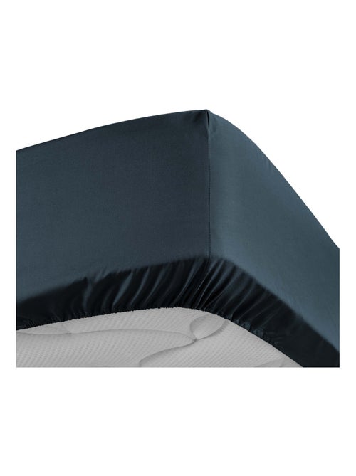 Lençol com elástico percal de algodão percale douceur d'intérieur - Kiabi Lençol com elástico percal de algodão percale douceur d'intérieur - Kiabi