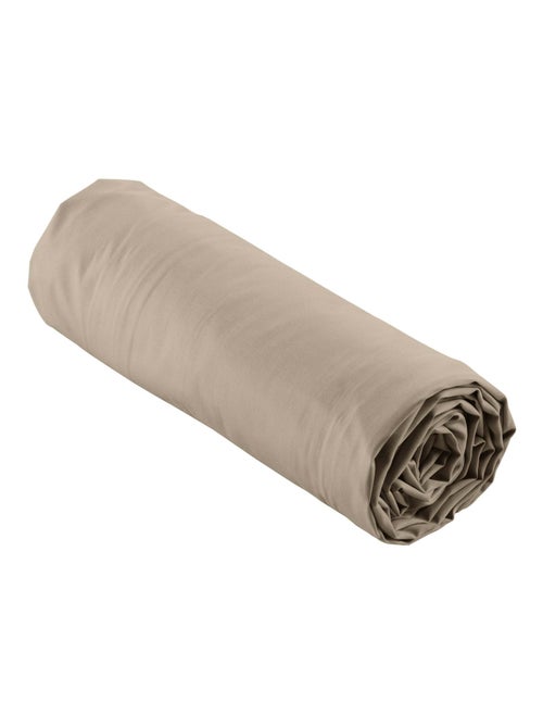 Lençol com elástico percal de algodão percale douceur d'intérieur - Kiabi Lençol com elástico percal de algodão percale douceur d'intérieur - Kiabi