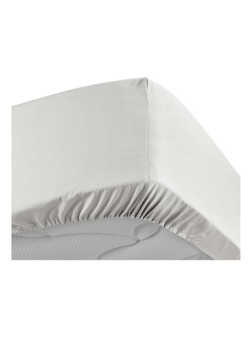 Lençol com elástico percal de algodão percale douceur d'intérieur - Kiabi Lençol com elástico percal de algodão percale douceur d'intérieur - Kiabi